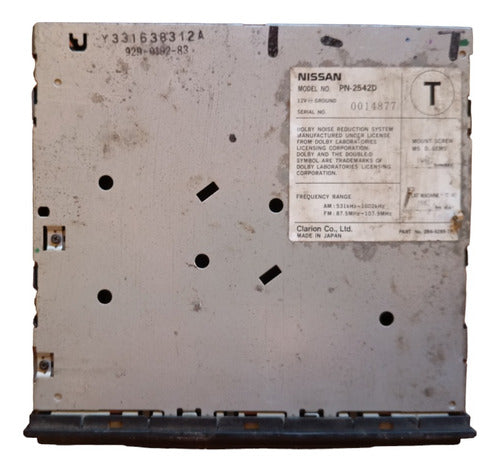 Rádio Som Automotivo Nissan Xterra 2002 A 2008 Pn2542d