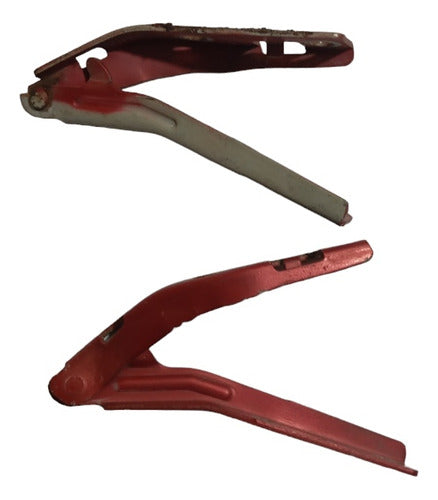 Par Dobradiça Braço Do Capô Peugeot 206 207 2001 A 2014 Orig