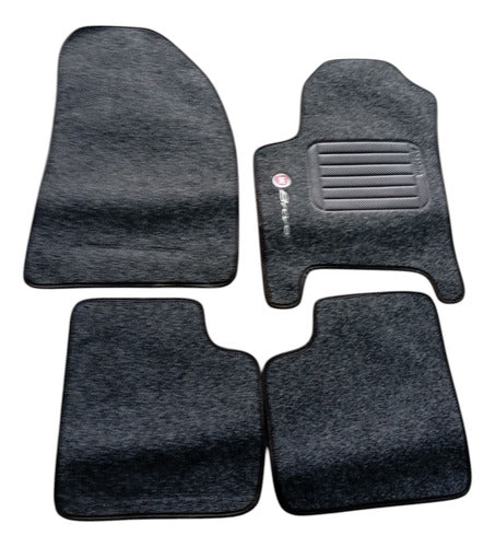 Kit Tapete Fiat Bravo Bordado 2013 A 2017 7908231701860