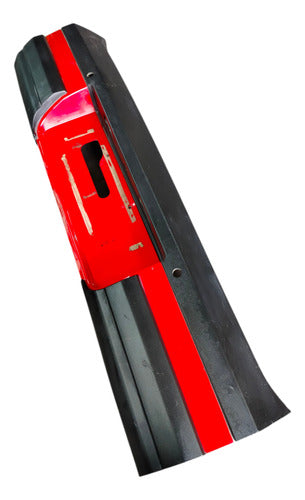 Parachoque Traseiro Vw Saveiro G7 2016 A 22 C/ Furo Sensor