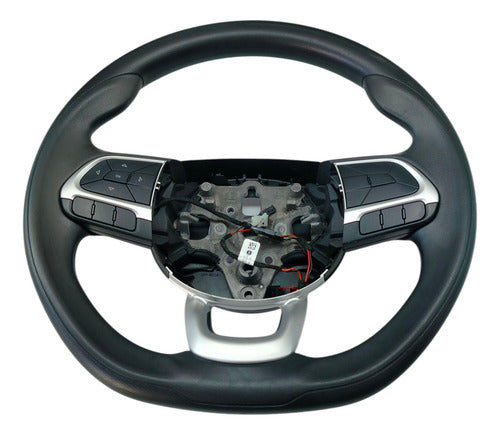 Volante Direção Fiat Argo Com Comandos 2020 A 2021 Original