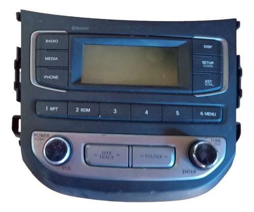Rádio  Automotivo Multimidia Bluetooth Hyundai Hb20 Detalhe