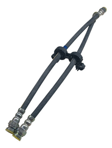 Kit 2 Tubo Flexível Freio Traseiro Fiat Strada Fiorino Origi