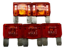 Kit 5 Fusivel Automotivo Lâmina Littelfuse Max 40a Laranja