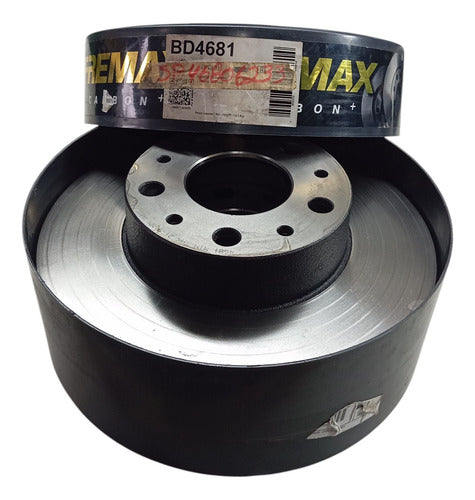 Disco Freio Dianteiro Par Ducato Aro 15 Original Fremax