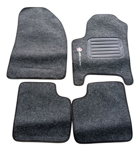 Kit Tapete Fiat Bravo Bordado 2013 A 2017 7908231701860