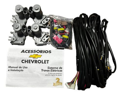 Kit Trava Eletrica 4 Portas Celta Prisma Gm Original