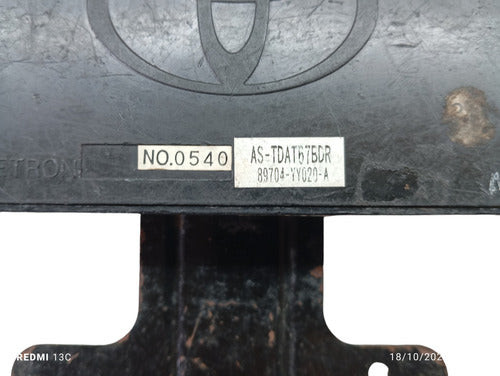 Modulo Alarme Toyota Corolla 2003 A 2008 98704yy020a Origina