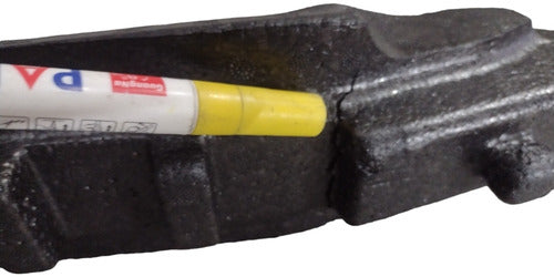 Absorvedor Impacto Para-choque Dianteiro Vw Up Com Detalhe