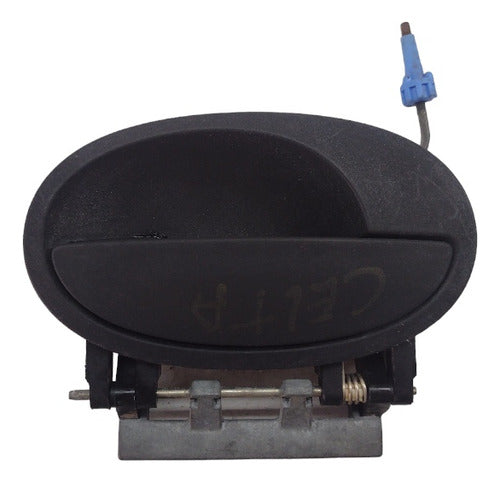 Maçaneta Externa Traseira Esquerda Chevrolet Celta 01 A 16