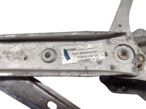 Máquina De Vidro Elétrico Astra Dianteira Esquerda 1999 A 12