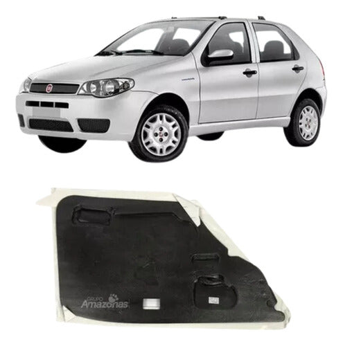 Forro Guarda Pó Porta Tras Esq Palio F2 Original 51950671