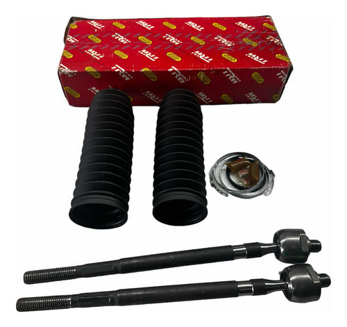 Kit Tirante Transversal Direção Fiat Doblo 2002 A 2009 Trw