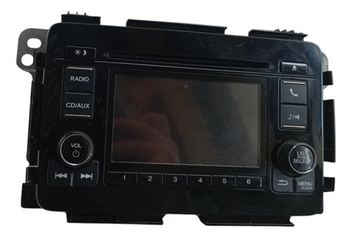 Radio Som Multimídia Honda Hrv 2016 A 2019  39100t7tm610m1
