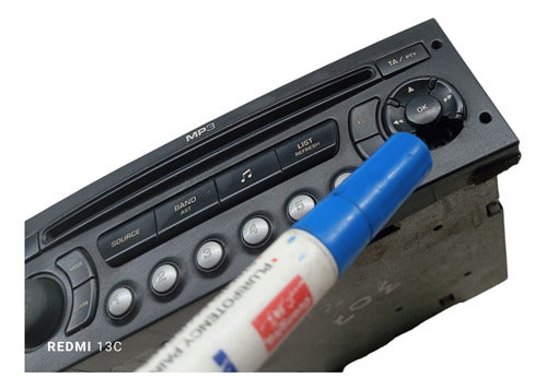 Radio Cd Mp3 Peugeot 307 1.6 16v 2005 A 2011 Origina Detalhe