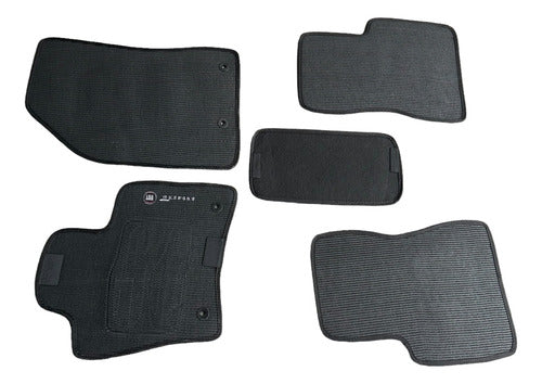 Kit Jogo Tapete Carpete Fundo Pvc Fiat Toro 2017 A 2022