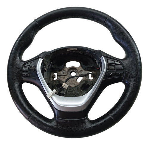 Volante Com Comando De Som Bmw 320i 2014 A 2017 Original