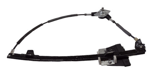 Maquina De Vidro Manual Dianteira Direita Uno Pitbull 03 A12