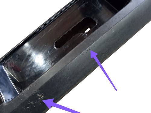 Parachoque Traseiro Preto Original Vw Saveiro G5 G6 10 A 16