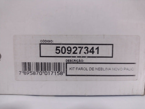 Kit Farol De Milha Fiat Novo Palio Original Mopar 50927341