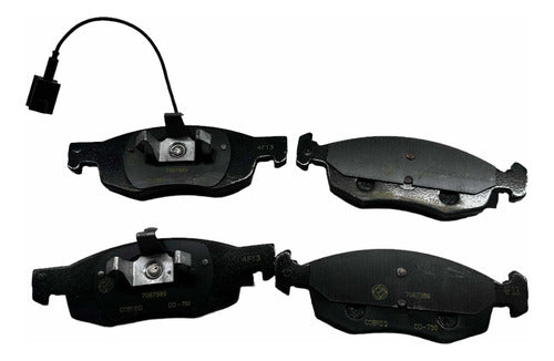 Pastilha Freio Stilo 1.8 Dianteiro Sensor Para Fiat 7087589