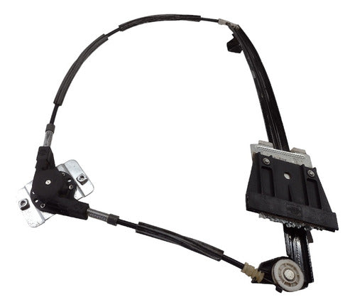 Maquina De Vidro Manual Dianteira Direita Uno Pitbull 03 A12