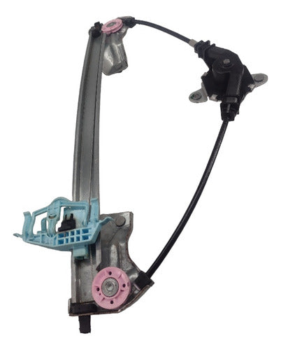 Máquina De Vidro Manual Traseira Direita Grand Siena 16 A 18