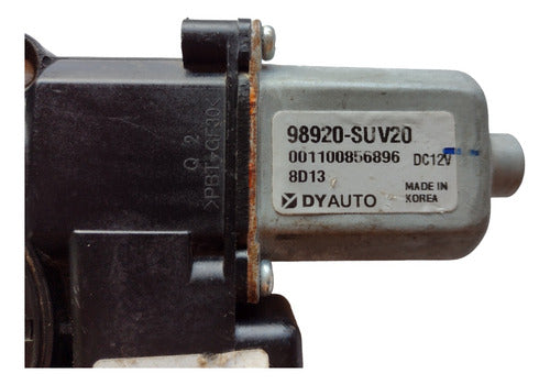 Motor Máquina De Vidro Traseiro Esquerdo Chevrolet Tracker