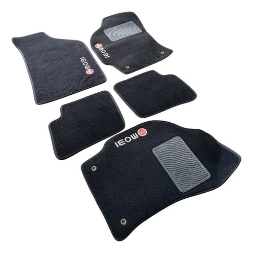 Kit Jogo Tapete Fiat Mobi Celpam 016 A 22  Tvft3550 Original