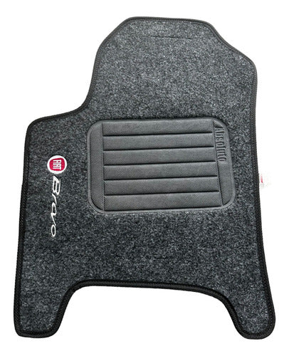 Jogo De Tapetes Borracha Argo Cronos Mopar Original
