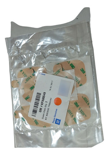 Kit Adesivo Anti Ruido Pastilha D Freio Traseiro Cobalt Spin