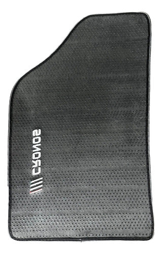 Kit Jogo Tapete Carpete Fundo Pvc Fiat Cronos 2018 A 2023