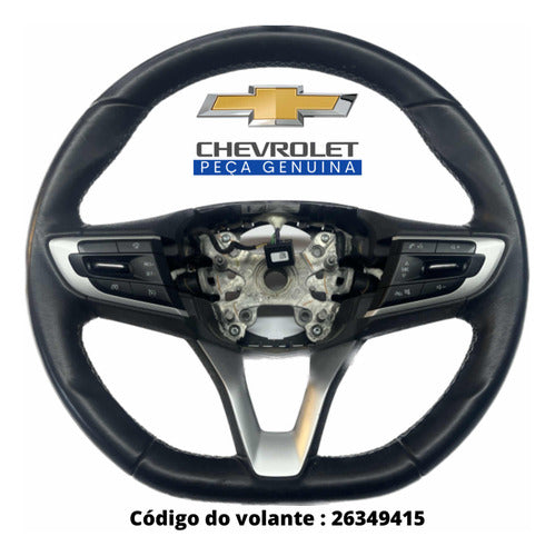 Volante Direção Gm Ônix 20/23 C/comandos Original 26349415