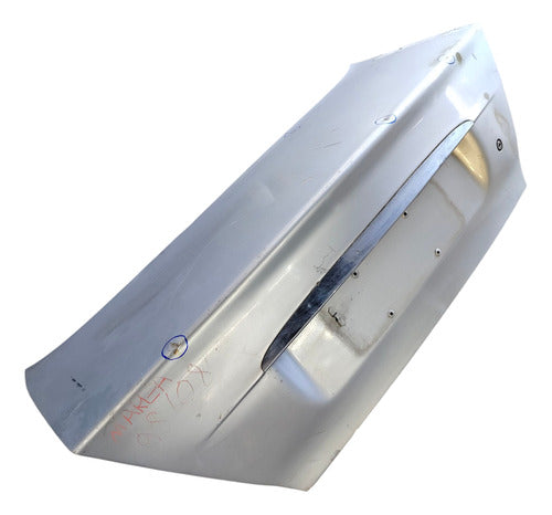 Tampa Traseira Porta Malas Fiat Marea 1998 A 2008 C/ Detalhe