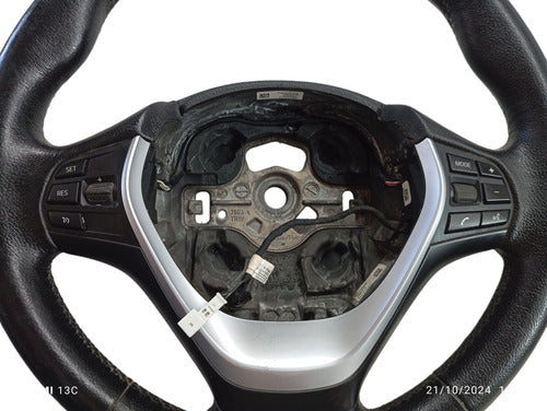 Volante Com Comando De Som Bmw 320i 2014 A 2017 Original