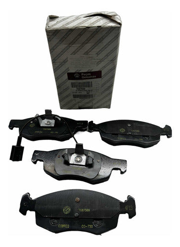 Pastilha De Freio Stilo 1.8  Dianteiro Original Fiat 7087589