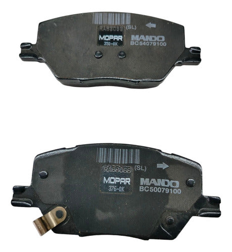 Pinça De Freio D.e Fiat Toro Renegado Com Pastilha C/detalhe