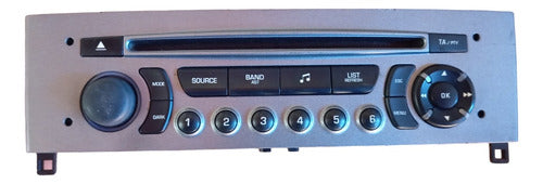 Rádio Citroen C4 Grand Picasso 2011 A 2012 A2c53257135 Origi