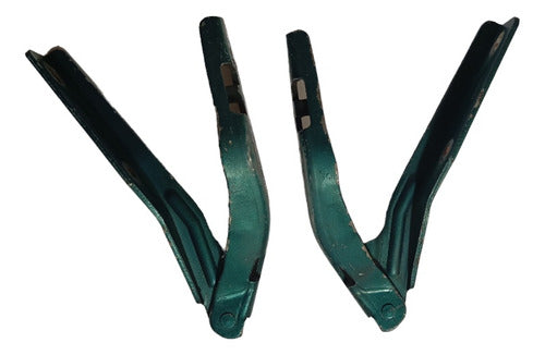 Par Dobradiça Braço Do Capô Peugeot 206 207 2001 A 2014 Orig