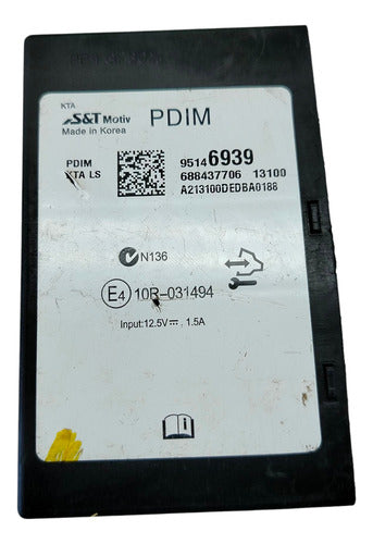Módulo Central Interface Rádio Gm Cruze 2012 A 2016 95146939