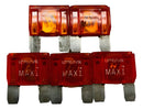 Kit 5 Fusivel Automotivo Lâmina Littelfuse Max 40a Laranja