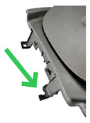 Moldura Painel Central Difusor Citroen C5 2005 2008 Detalhe