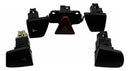 Kit Botões Moldura Central Painel Peugeot 307 Sw 2002 A 2011