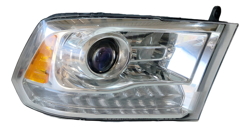Farol Dodge Ram 2500 Laramie 2017 2018 Cromado C/led Direito