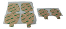 Kit Adesivo Anti Ruido Pastilha D Freio Traseiro Cobalt Spin