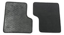 Par Tapete Traseiro Borracha Pvc Nova Strada Cab Dupla