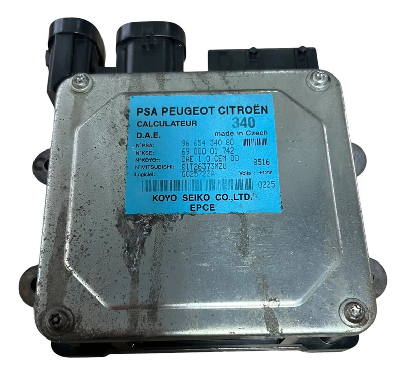 Módulo Direção Citroen C3 2004 A 2012 9665434080 Original