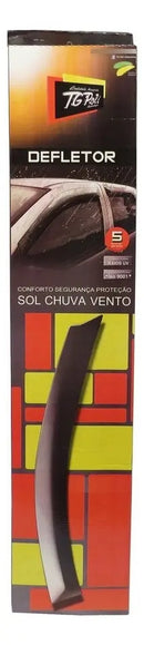 Calha De Chuva Fiat Uno Evo Nova Fiorino 2 Portas Tgpoli 2p