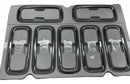 Jogo De Moldura Cromada Grade Dianteira Jeep 735599127