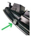 Moldura Painel Central Difusor Citroen C5 2005 2008 Detalhe